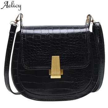 

Aelicy Shoulder Bag women Leather leisure girls Messenger Bag female luxury women bags carteras mujer de hombro y bolso 2020 new