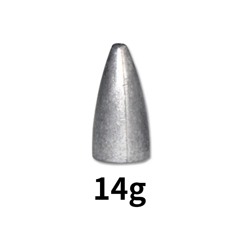 14g 10 шт./лот Gorgons Рыболовные снасти Тонущий свинец грузило пуля кулон рыболовные инструменты, аксессуары 3,5 г 5 г 7 г 10 г 14 г 20 г - Цвет: 14g
