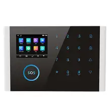 CS108 2,4 дюймовый экран wifi GSM домашняя охранная сигнализация детектор движения Стабильная производительность полная Беспроводная передача