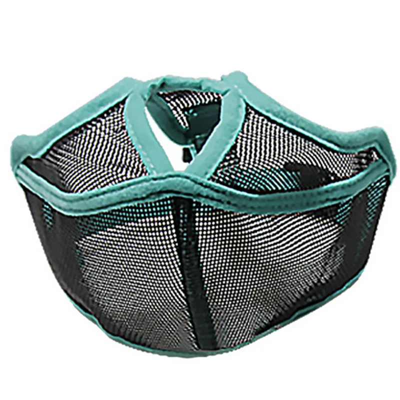 Short Snout Dog Muzzles Adjustable Soft Breathable Mesh for Biting Chewing Barking Training Collars, Harnesses & Leads LBS