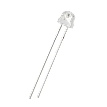 

uxcell 5mm 365-370nm UV Light Emitting Diode DC 3.4V 20mA Clear Straw Hat Purple Ultraviolet LED Diode DIP Lighting Bulb