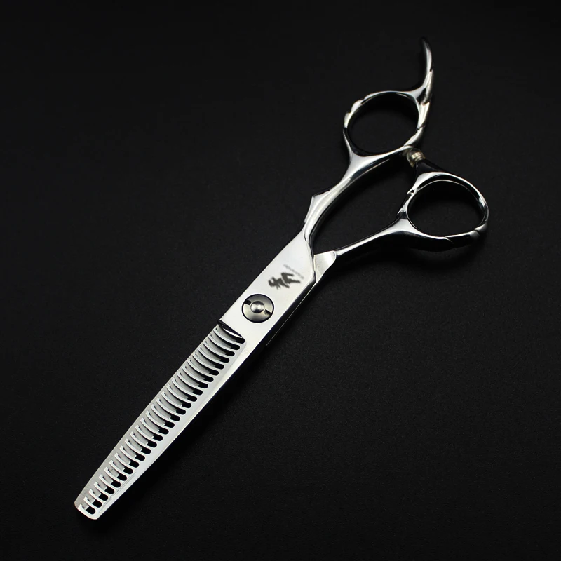 6 inch Silver Japanese Hair Scissors Hairdressing Scissors Shaver and hairdressing scissors set