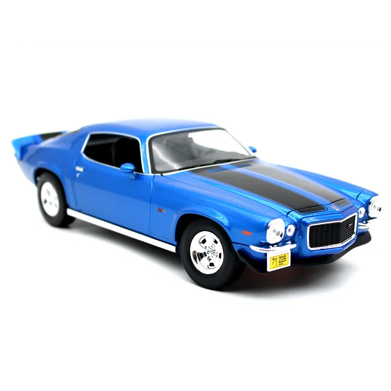Maisto 1:18 1971 CHEVROLET camaro автомобильные брелок для автомобильных ключей имитационная