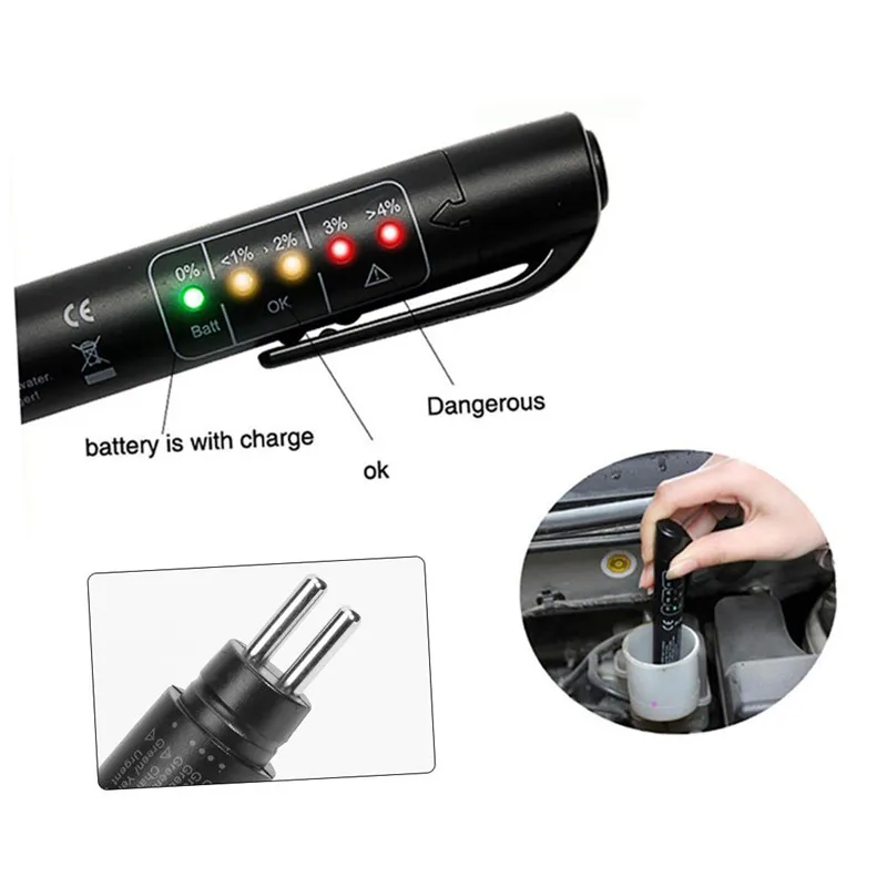 

Automobile Brake Fluid Tester Pen-type Automobile Oil Quality DetectionPen Automobile Diagnostic Tool