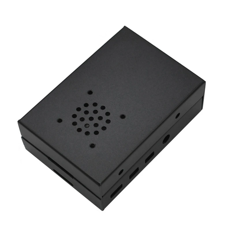 Raspberry Pi 4 корпус, металлический корпус из алюминиевого сплава с охлаждающими вентиляторные радиаторы для Raspberry Pi 4