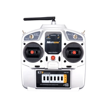 

MicroZone MC E7S E7V 2.4G 7CH Controller Transmitter with E7 Receiver Mc-GPS Radio System for SU27 RC Airplane Drone Multirotor