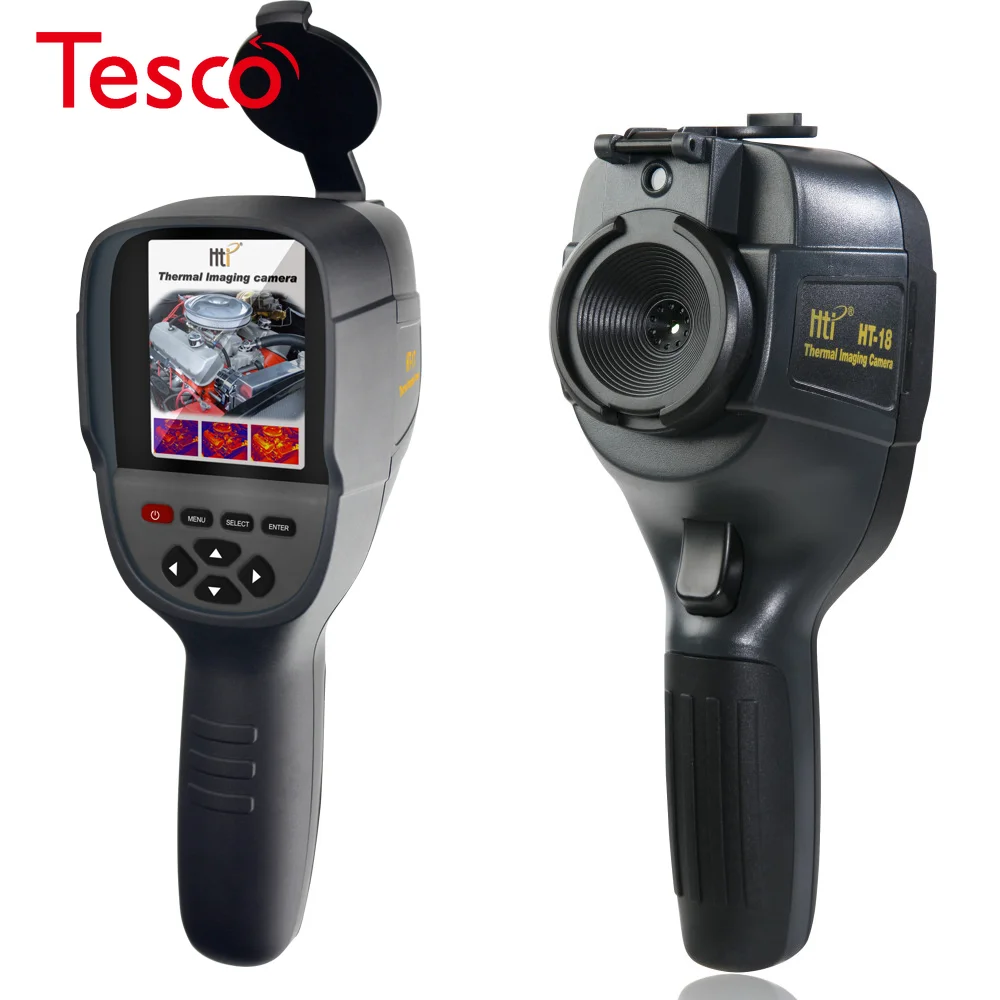 

HT-18 Handheld Digital IR Thermal Imager Detector Infrared Temperature Heat Camera with Seek / FLIR Thermal Combo Storage