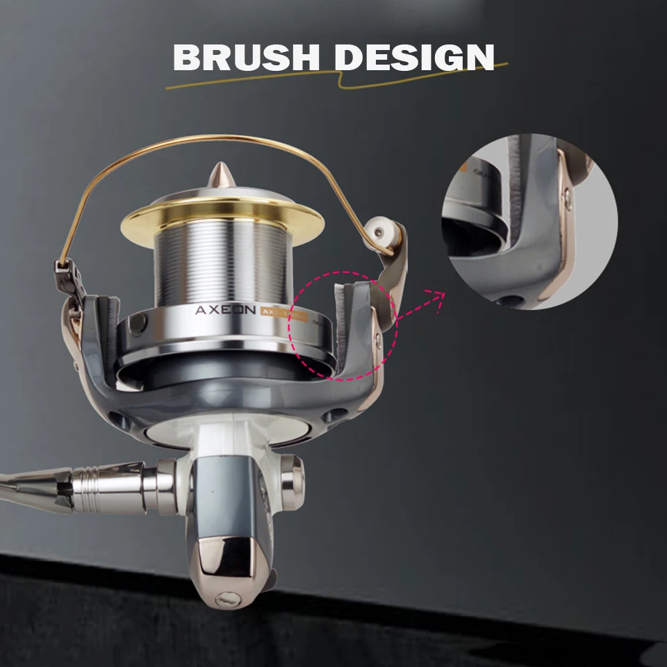 Okuma-スピニングサーフリール,8000/1000/14000,海水釣り用,16.9