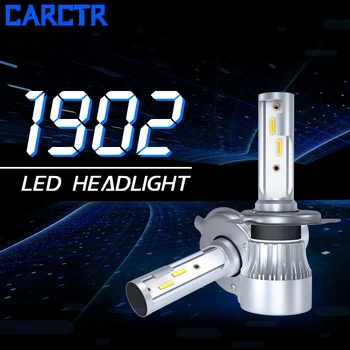 

CARCTR New Car LED Headlight H7 Bulbs for Car 9-36V 60W 6000K H1 H11/H8/H9 9005/HB3/H10 9006/HB4 H4/9003 C6S2 Led Headlight 1902