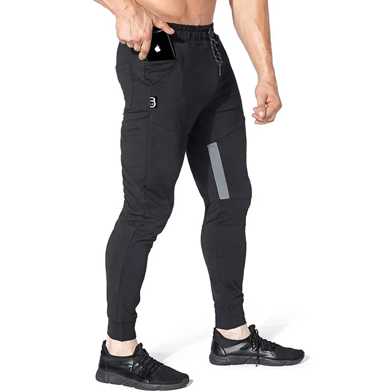 

Joggers Sweatpants Men Casual Pants Solid Color Fitness Workout Sportswear Trousers Autumn Winter Male Crossfit Track Pants