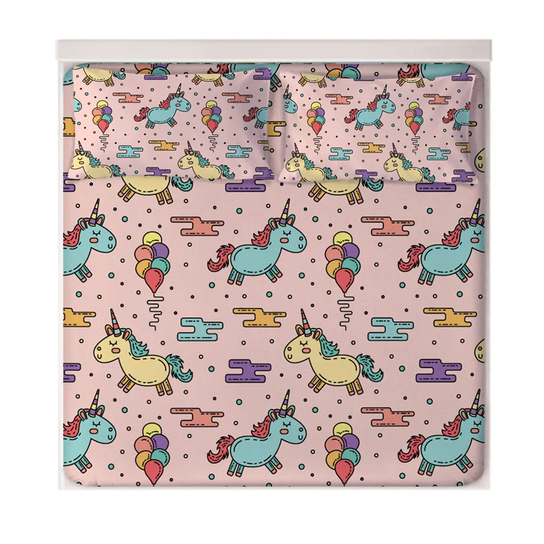 Unicorn Dreaming Fitted Sheets