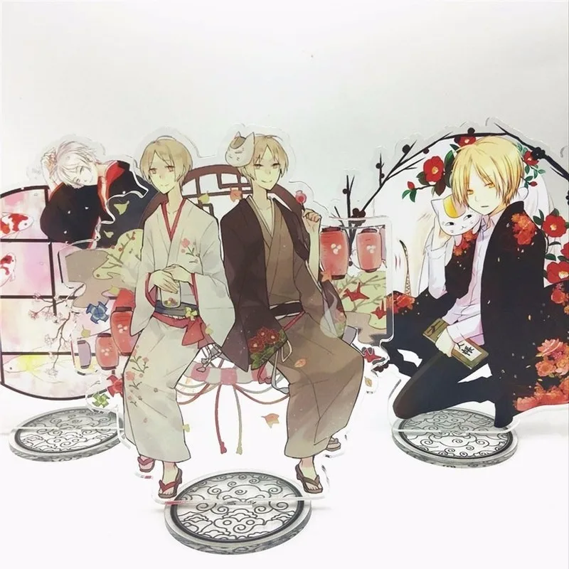 Аниме natsume yuujinchou брелок natsumetakahi Madara ювелирные аксессуары милый мультфильм Забавный акриловый брелок sleutelhanger