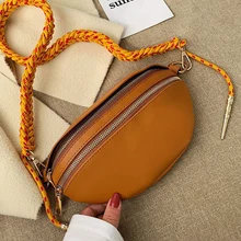 DORANMI кожаный поясной пакет Женские поясные сумки Роскошные брендовые дизайнерские поясные дорожные нагрудные сумки на молнии Nerka BG063