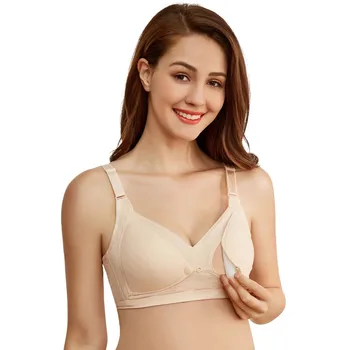 

Women Cotton Maternity Nursing Bras Great quality, Thick material, Quality stitching, The comfort of Wire Free Adjusted-straps