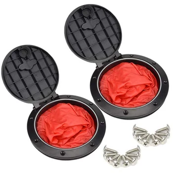 

2 Pieces Deck Kit Deck Boat Fishing Tackle and Cat Bag for Kayak Fishing Equipment