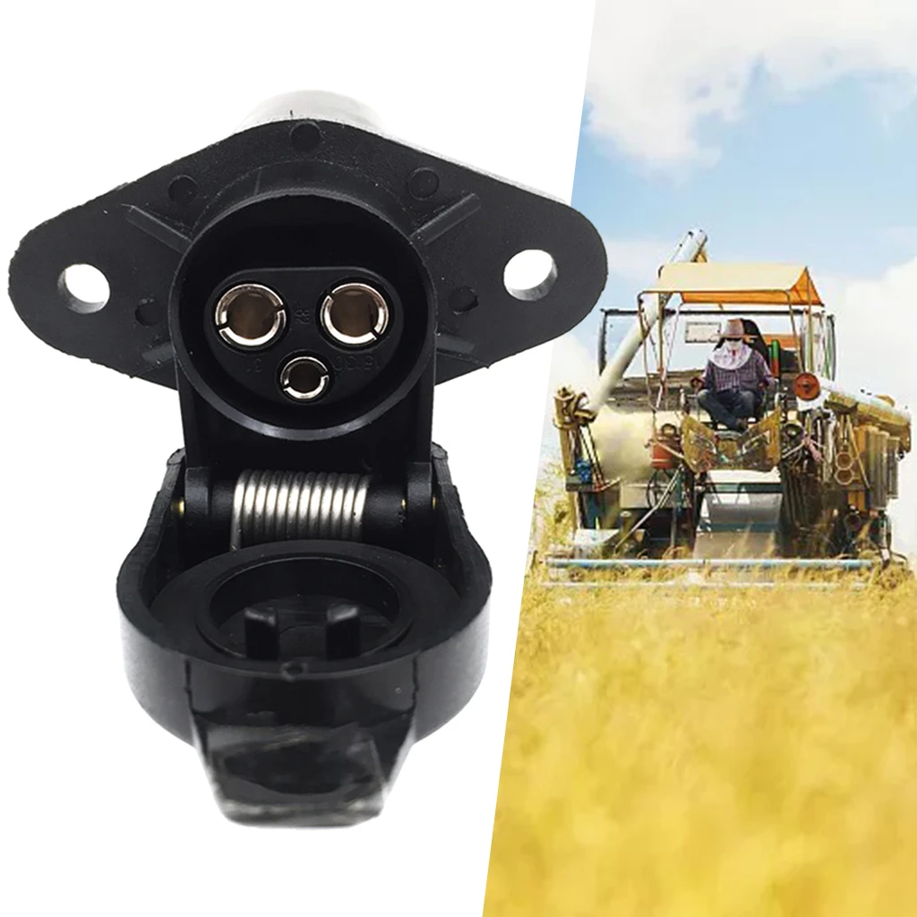 Adapter Frein Entre Tracteur Et Remorque Agricole Adaptateur de connecteur de remorque, 3 broches, pour camion agricole,  pièces de tracteur, accessoires de remplacement | AliExpress