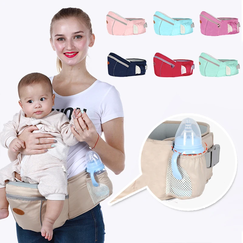

Multifunctional Baby Carrier Storage Single Stool Baby Waist Stool Hold Belt Baby Waist Stool In Front Of The Chest-Style