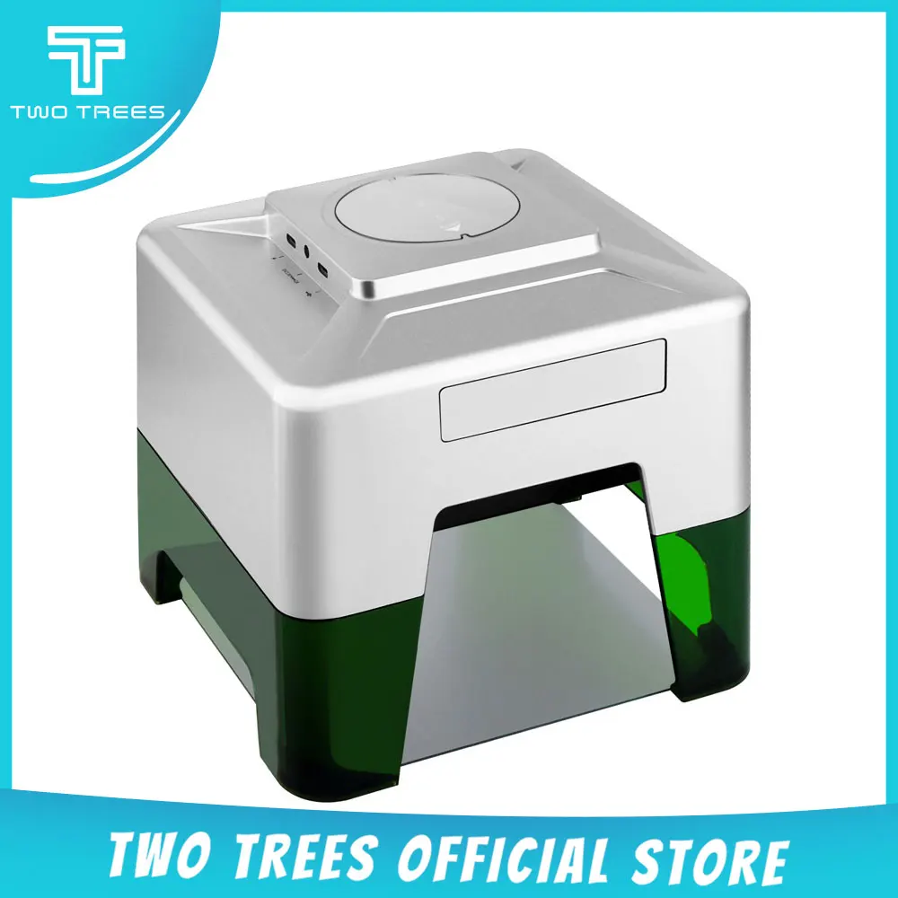 Twotrees Мини Bluetooth подключения лазерный гравировальный станок с ЧПУ DIY Лазерный