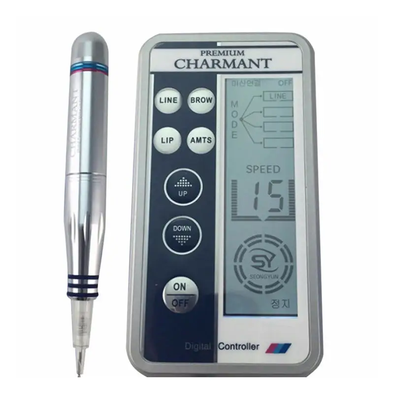 

Permanent Makeup Machine Kit Microblading Pen LCD Digital Display For Eyebrow Lip Eyeliner MTS Tattoo Gun Semi-permanent Make Up