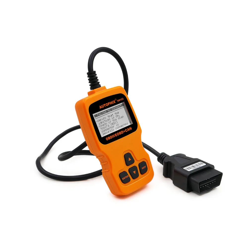 US $26.66 New Autophix Om123 Obd2 Code Reader Gas Diesel Analyzer Auto Diagnostic Scanner In Russian Car Automotive Scan Tool Pk Elm327