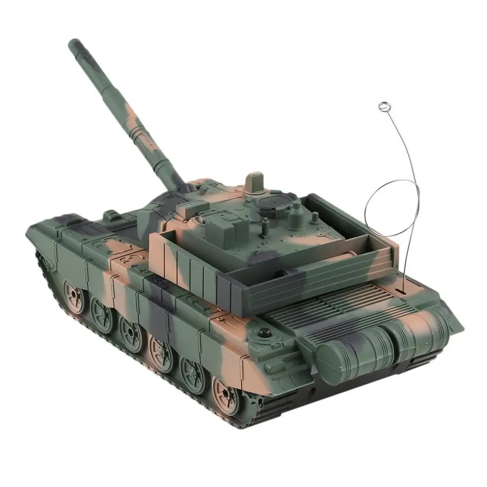 1:20 4CH силовой танк на радиоуправлении военный автомобиль бронированный боевой танк турель вращающийся светильник и музыка RC