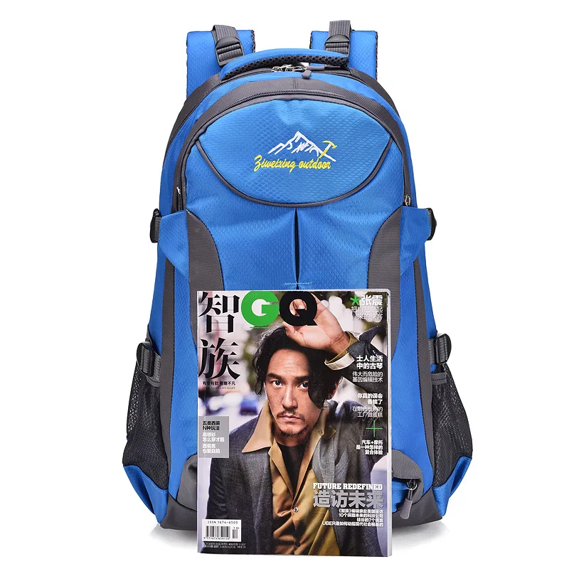 

2019 Outdoor Travel Large-Volume Backpack Multi-functional Mountaineering Bag Trend Versatile Casual Men And Women LOVER'S Bag