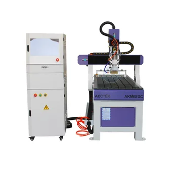 Preise Hohe PrÀzision Desktop Gusseisen Holz Gravur Maschine Weichen Metall MDF Schneiden Atc Cnc Router 6012 6090 Mini Cnc FrÀsen Maschine
