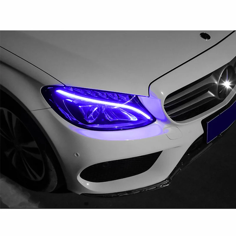Для Mercedes Benz C class DRL светодиодный светильник дневного света декодер w205 s205 c205 a205 AMG c 63