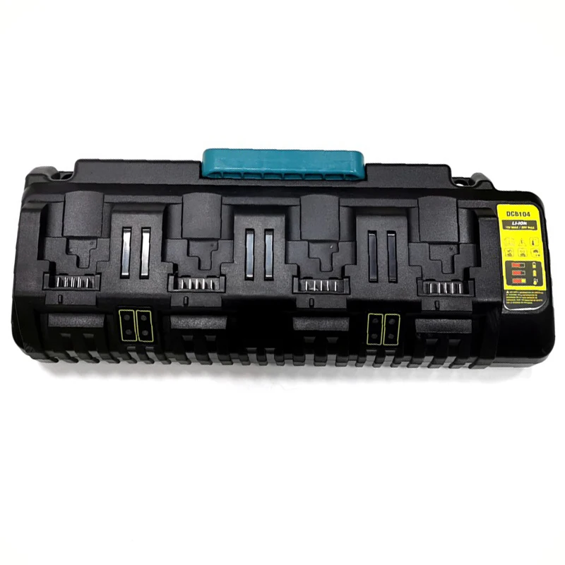 Зарядное устройство для Dewalt с 4 портами и двумя USB 14 18 в 3 А быстрое зарядное DCB200 DCB201