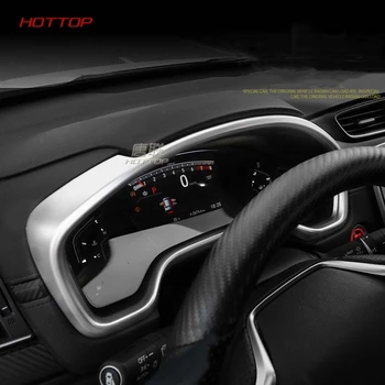 

HOTTOP ABS interior dashboard console panel frame For Honda CRV CR-V 2017 2018 (LHD&RHD) car styling Interior Frame