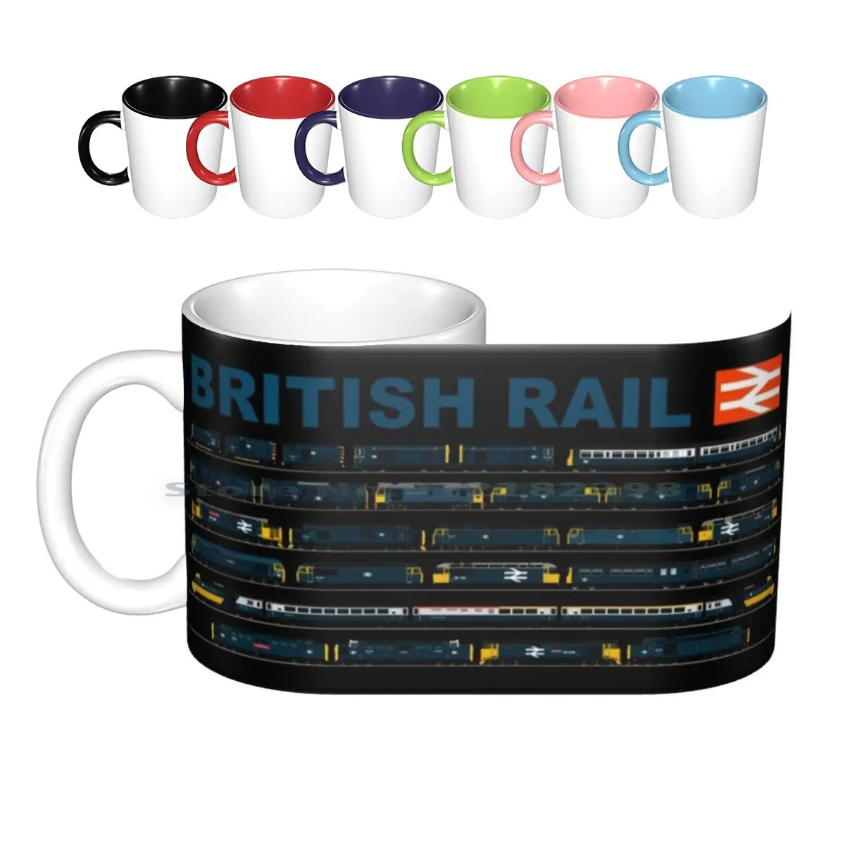 British Rail Trains Tazze In Ceramica Tazze Da Caffè Tazza Da Tè Al Latte British Rail Hst Intercity Intercity 125 Classe 47 Classe 40 Classe 56