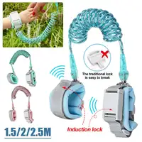 Anti Lost Wrist Link Toddler Leash Safety Harness for Baby Kid Strap Rope Outdoor Walking Hand Belt Anti-lost Wristband 1.5/2/2.