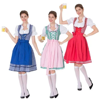 

Dancing Stage Costumes Halloween Live Shoot Halloween Beer Girl Dress Stage Show Costume Maid Costume Sportswear