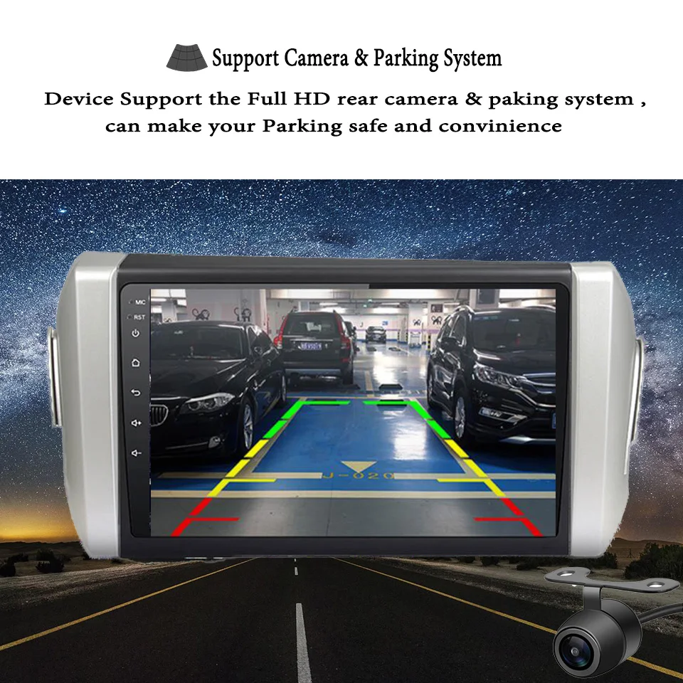 Flash Deal 2 din Android 9.1 4G+64G car dvd for Toyota INNOVA 2015 2016 2018 2019 9