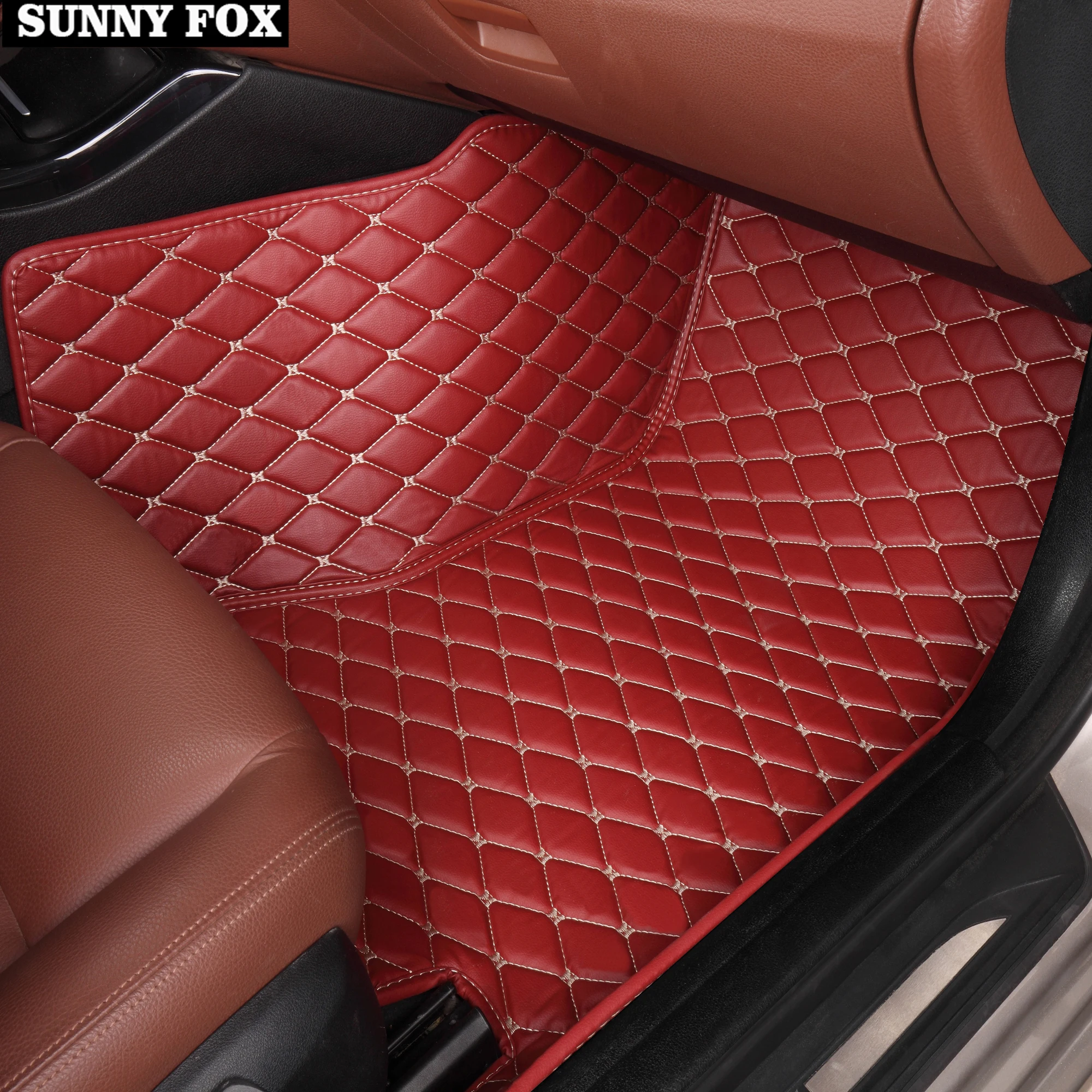 SUNNY FOX Car floor mats for Mazda 6 Atenza Mazda 3 2 8 CX5 CX-5 CX7 CX-7 5D car-styling carpet rugs floor liners
