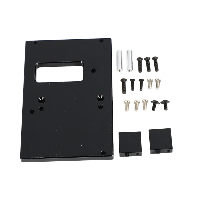 

Parts for 17G WPL 1/16 RC Model Car Metal Servo Bracket Fixing Plate MN-D90 / MN-99 / MN-91 / FJ-45 Black