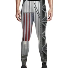 Бруклинский мост Нью-Йорк с американским флагом брюки мужские не просвечивающие модные вечерние мягкие эластичные брюки с высокой талией Ac