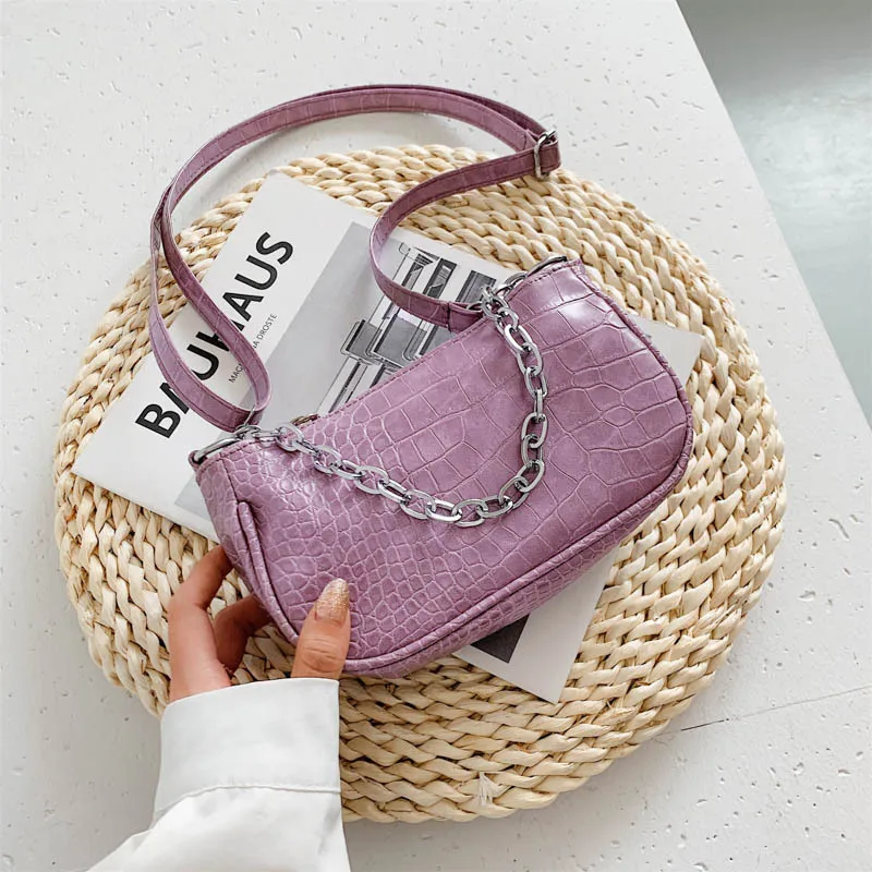 

Net red armpit bag female 2020 new shoulder bag foreign gas ins super fire net red wild portable French bag