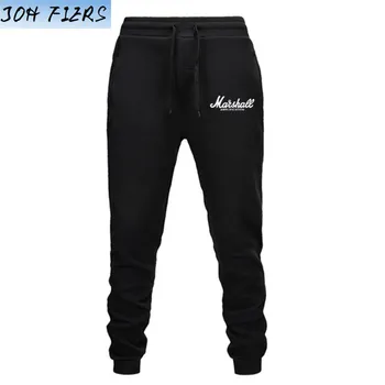 

Autumn new Marshall Men Fitness Sweatpants male Bodybuilding workout cotton trousers Casual Joggers sportswear Pencil pants