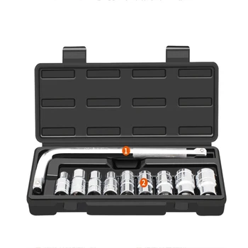 

Car Socket Wrench Auto Body Repair Tool Hand Tools Auto Repair Combination Package Multitool Sockets Set Socket Wrench
