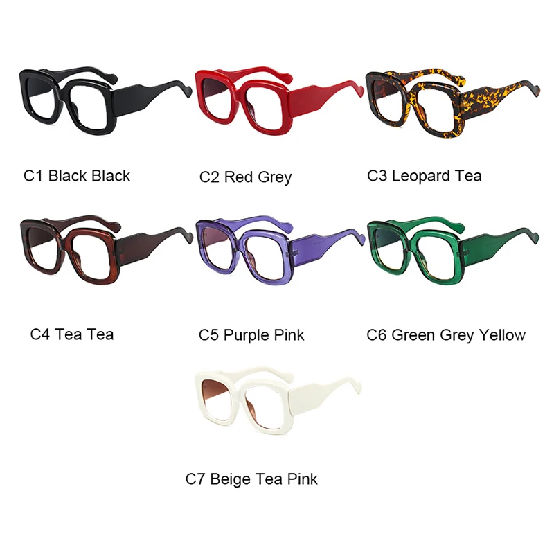 Anti Blue Light Oversized Reading Glasses Retro Green Big Frame Eyeglasses Elegant Optical Glasses For Women Presbyopia Eyewear 4