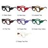 Anti Blue Light Oversized Reading Glasses Retro Green Big Frame Eyeglasses Elegant Optical Glasses For Women Presbyopia Eyewear 4