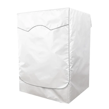 

45-50 Depth Waterproof Automatic Washing Machine Cover Dustproof Sunscreen Cover for Universal Washer