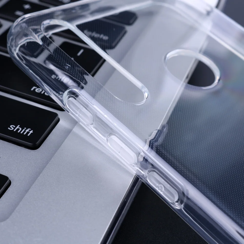 NINY  For Doogee N20 Y9 Plus Soft Clear Cover Fit Casing TPU Silicone Soft Plain for Doogee Y9 Plus Phone Case