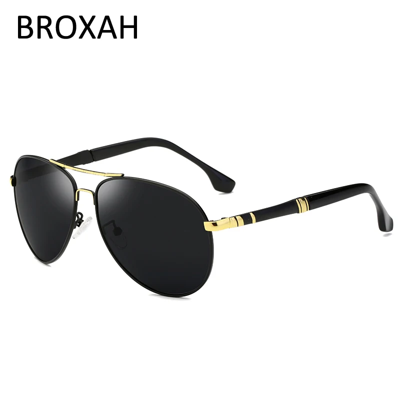 Retro Polarized Sunglasses fishing Driving Sunglasses Brand Men UV400