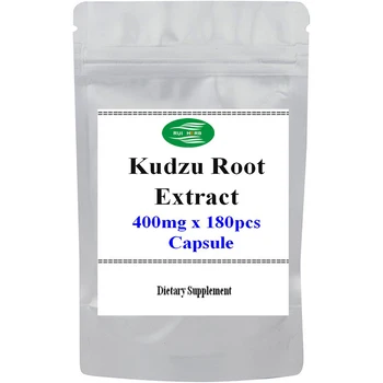 

1Pack Kudzu Root Extract 40% Isoflavones Capsules 400mg x 180 Count, 2Month Supply,