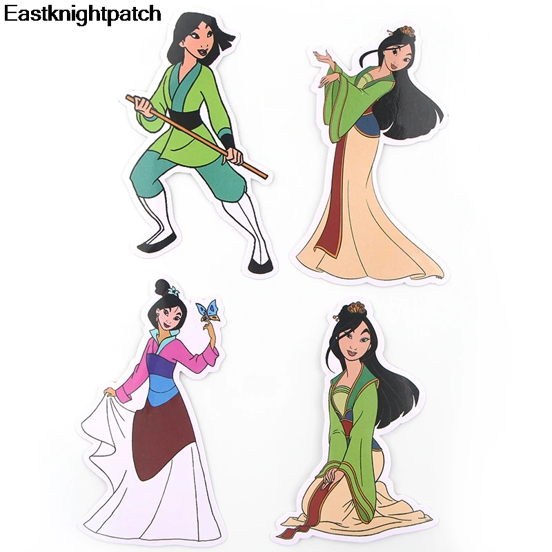 21 шт. классический стиль mulan Водонепроницаемая Съемная наклейка DIY Скрапбукинг альбом ноутбук скейтборд мотоцикл украшение дома E1074