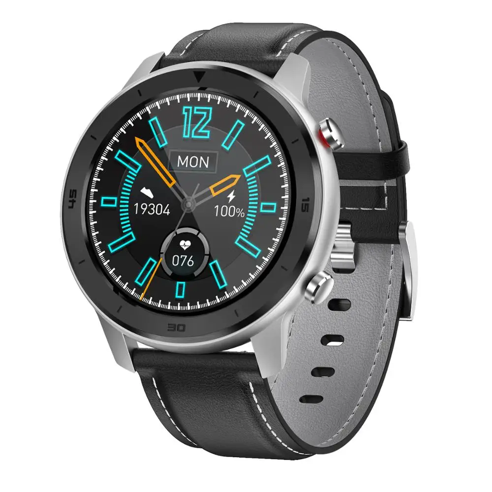 Siliver-Black MISTEP DT78 Смарт часы для мужчин и женщин монитор сердечного ритма кровяное давление Часы Bluetooth 4,0 IOS Android спортивные часы - Цвет: Siliver-Black