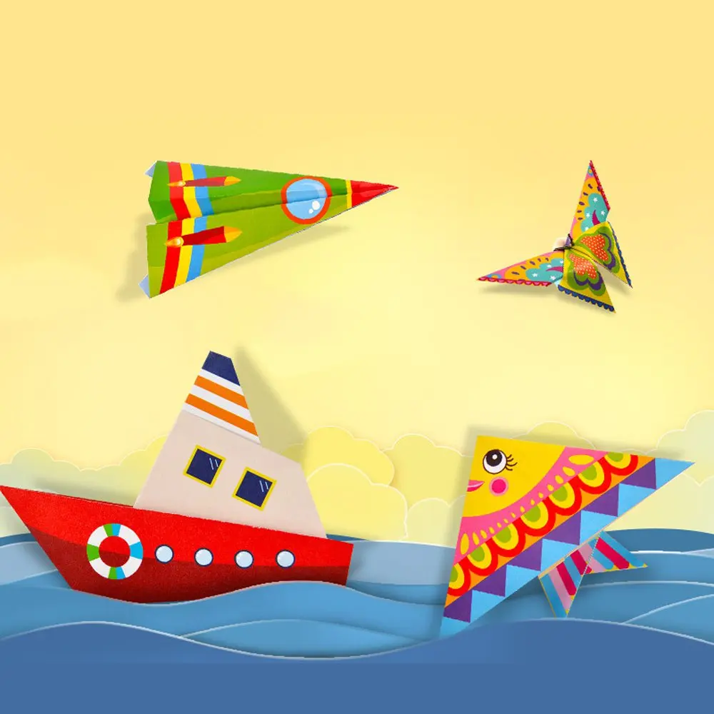 152pcs DIY Kids Craft Toy Montessori Toys 3D Cartoon Origami Handcraft Paper Craft Art Learning Educational Toys for Children 3 152pcs DIY Kids Craft Toy Montessori Toys 3D Cartoon Origami Handcraft Paper Craft Art Learning Educational Toys for Children 3