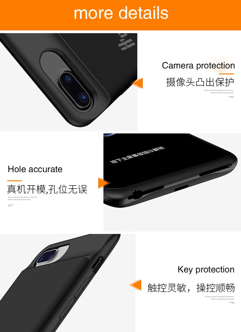 Батарея Зарядное устройство чехол для iPhone 6, 6 S, 7, 8plus, Комплекты внешних аккумуляторов резервного копирования Мощность Bank зарядное устройство чехол Чехол 2500/3700 мАч